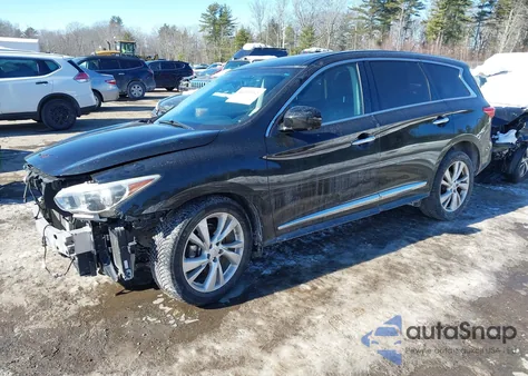 2013 Infiniti Jx35 from USA, damaged, VIN 5N1AL0MM7DC300644